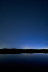 night sky with stars