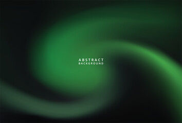 Abstract Green Swirl Background A Mesmerizing Design Element for Visual Projects vector