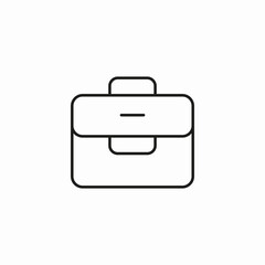 business briefcase icon icon sign vector