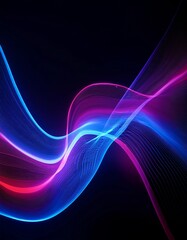 Colorful sphere abstract gradient with backlight background wallpaper banner for posters or banners