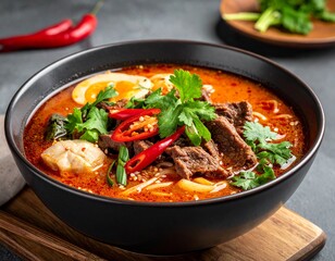 Spicy Beef Noodle Soup