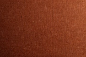 オレンジ色の生地　布地