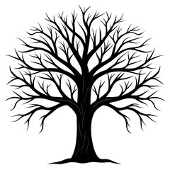 Frostreed in road vector clean black silhouette design white background