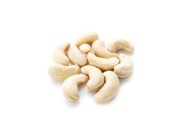 cashew nut isolated on white