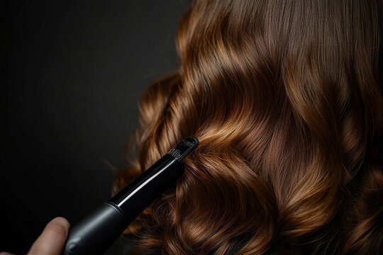 Professional stylists craft luxurious beach waves with volume styling for fashion photoshoots that utilize studio lighting
