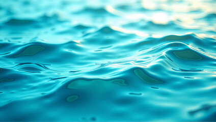 Turquoise Water Surface with Ripples