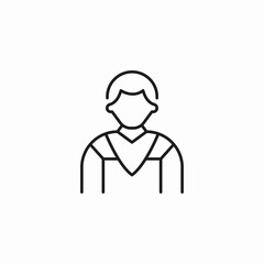 graduate student icon icon sign vector
