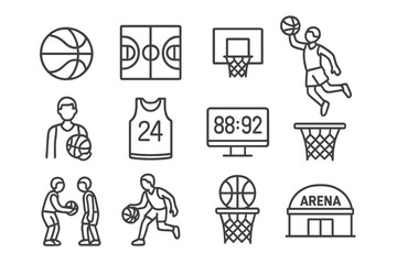 Basketball game highlights at local arena with players showcasing skills and teamwork during competitive match