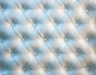 Fototapeta premium Seamless texture showcasing realistic white leather panels pattern
