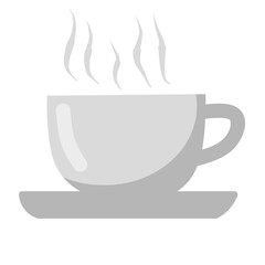 Steaming Hot Cup of Coffee or Tea, Cozy Morning