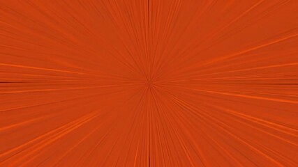 Intense radial lines radiate outward from a central point, creating a vibrant red design.