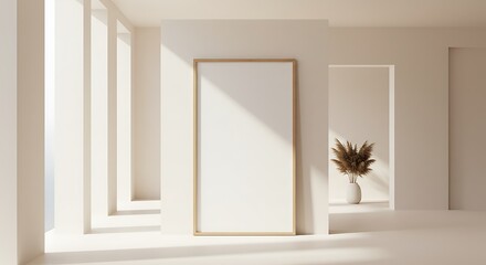 光と影の静寂 ミニマル空間