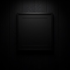 闇夜に浮かぶ黒の額縁 深淵の静寂