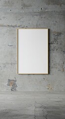 コンクリート壁と木枠の静謐な空間