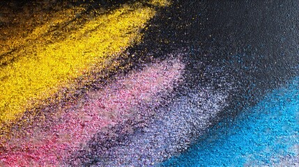 Fototapeta premium Abstract Colorful Paint Texture Design