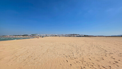 landscape of conil de la frontera in cadiz, andalusia, spain