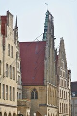  Münster - Schaufassade altes Rathaus