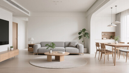 Fototapeta premium living room interior