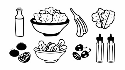 salad-station--elements-icon-set