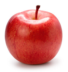 Fresh Red Apple Isolated on White with Clipping Path Red Apple on White background.