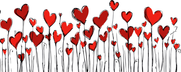 Red Hearts Dance in the Darkness