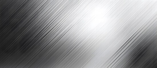 Abstract grayscale diagonal lines background with light gradient