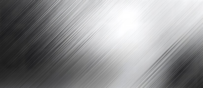 Abstract grayscale diagonal lines background with light gradient - Powered by Adobe
