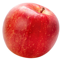 Fresh Red Apple Isolated on White with Clipping Path Red Apple PNG File.