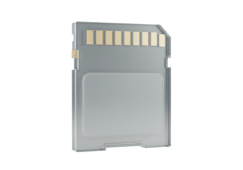 Isolated SD card for camera or other device for storage of data in electronics