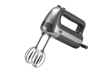 Isolated kitchen appliance hand mixer, mixing dough, preparation, food making equipment