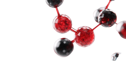 3D render of molecular structure