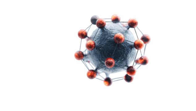 3D model of a virus-like structure