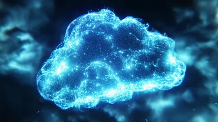 Cloud computing, big data analysis, and global network connectivity in a digital world - Powered by Adobe