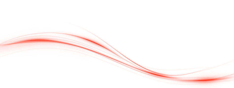 Glowing red speed lines PNG. Futuristic motion effect with neon rays. High-tech digital highway, fast-moving cyber road.