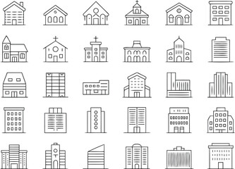 Fototapeta premium Modern architectural building design with geometric elements