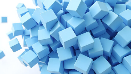 Obraz premium abstract 3D cube pattern