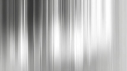 Obraz premium Abstract design featuring black to gray gradient with vertical blur, minimalist motion blur concept, contemporary clean background for banner, poster, or cover