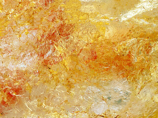 Texture of the gold leaf, Gold background, Picture from Buddha image Back.
