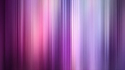 Fototapeta premium Minimal violet to pink gradient with soft blurred vertical lines on white background, abstract motion blur effect, elegant background for cover or banner