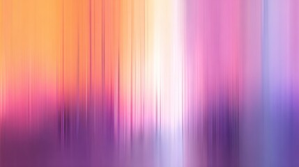 Minimal violet to pink gradient with soft blurred vertical lines on white background, abstract motion blur effect, elegant background for cover or banner