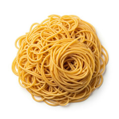 pasta on white background