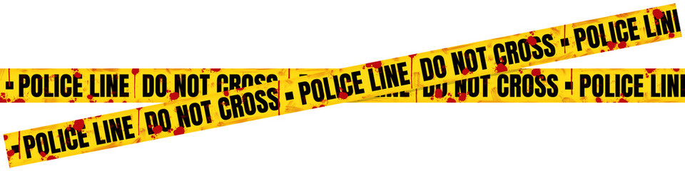 Bloody Caution Tape with 