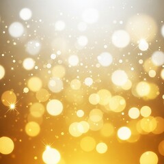 Delicate Gold Light Particles
