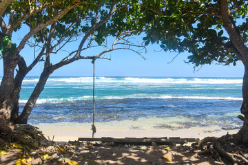 Beach ocean tropical - Escape to paradise with this tranquil beach scene