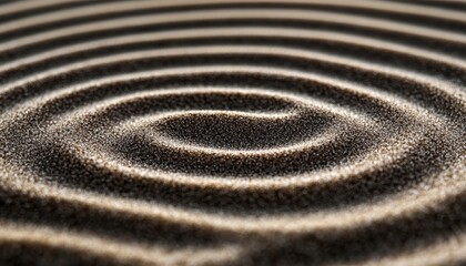 Naklejka premium Abstract Sands A Tranquil Zen Garden Miniature with Fine Grains and Subtle Undulations for Art