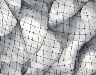 Abstract netting texture