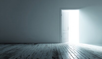 Vibrant photo of open door with light shining through, symbolizing the possibilities and challenges that loom in front of us as we start our journey into new structures. the.