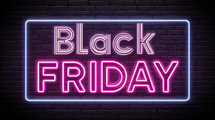 Obraz premium Neon purple text 