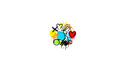 colorful shopping bags vector illustration