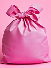 Eco-Friendly Pink Pouch for Sustainable Packaging